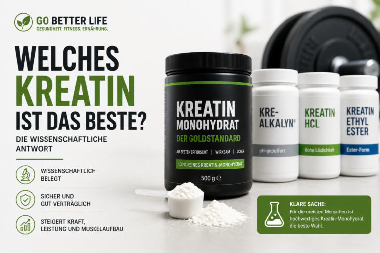 Kreatin-Monohydrat im Vergleich zu anderen Kreatinformen